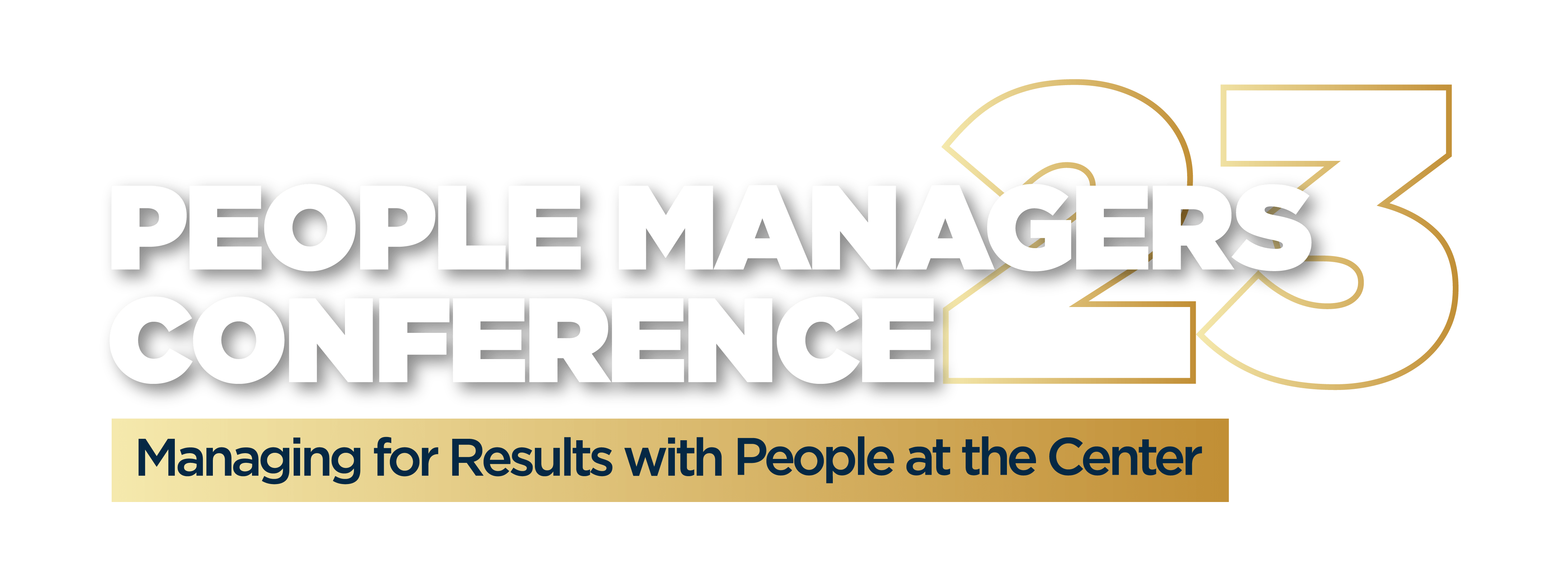 Logo for the people manager's conference 2023